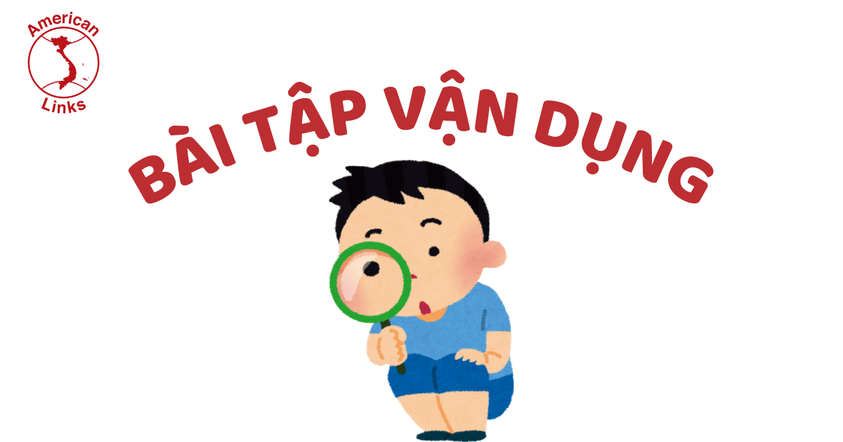 bài tập vận dụng so that such that